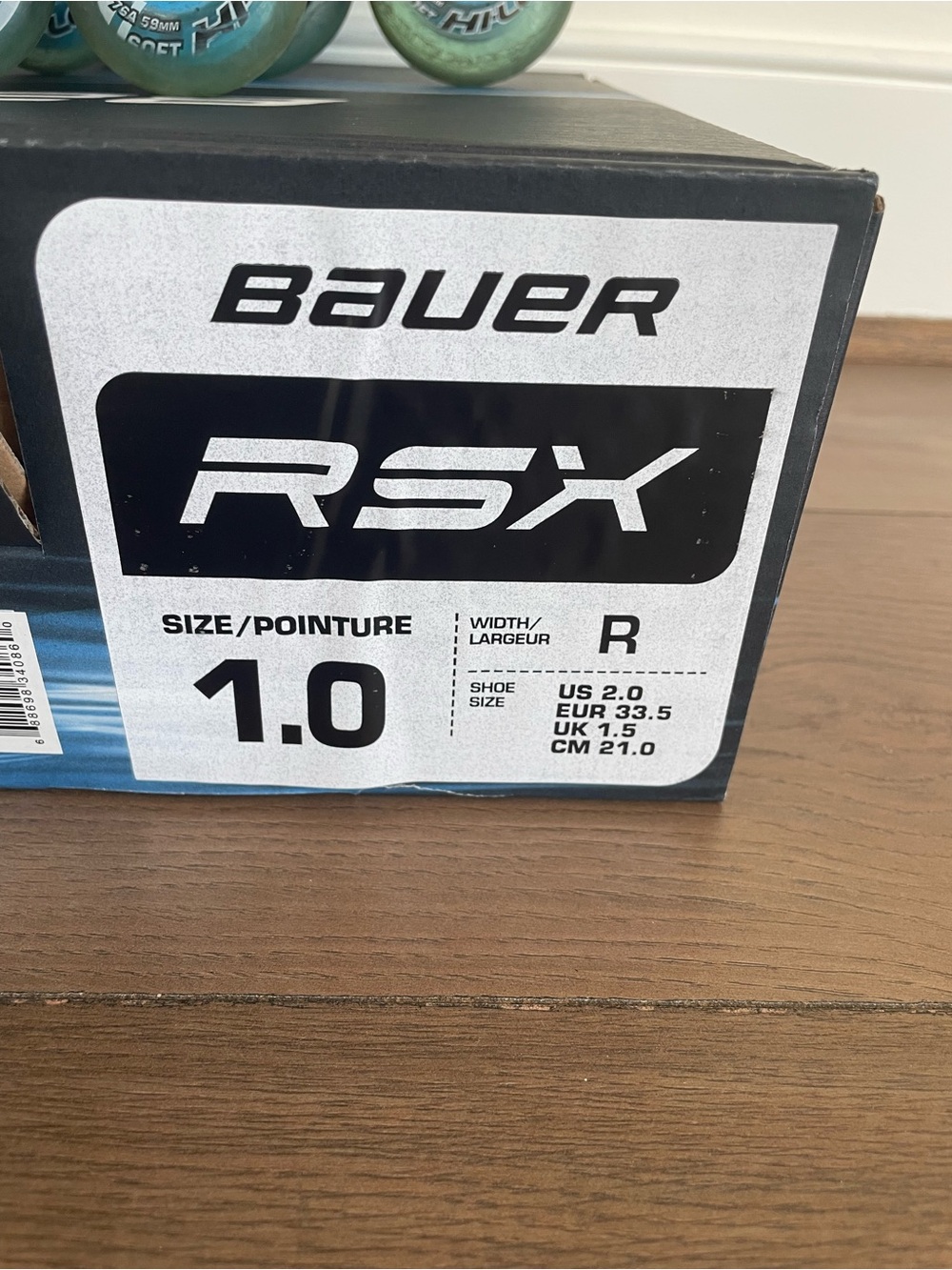 Bauer RSX Roller Hockey Skates - Youth, size 1 - Picture 3 of 12